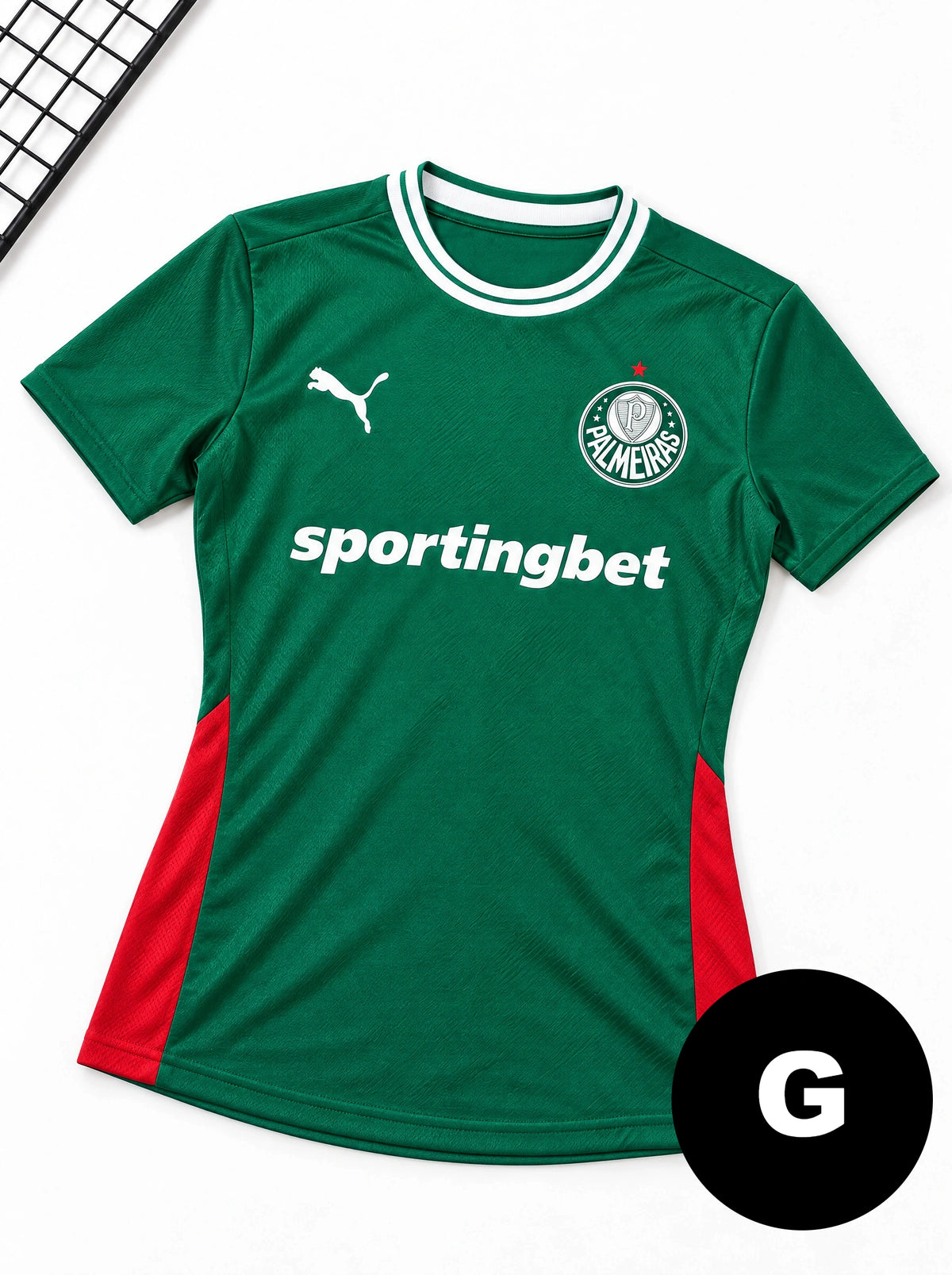 Camisa Feminina Palmeiras Verde I 26/27