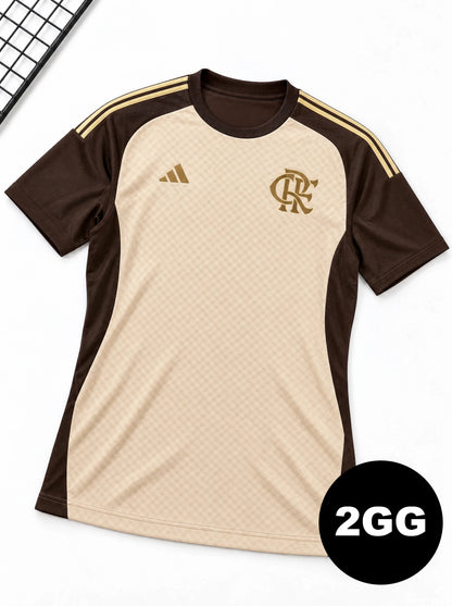 Camisa Flamengo Treino Bege 26/27