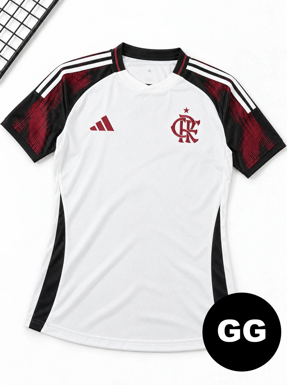 Camisa Flamengo Branca II 2025/26 - Leves Manchas