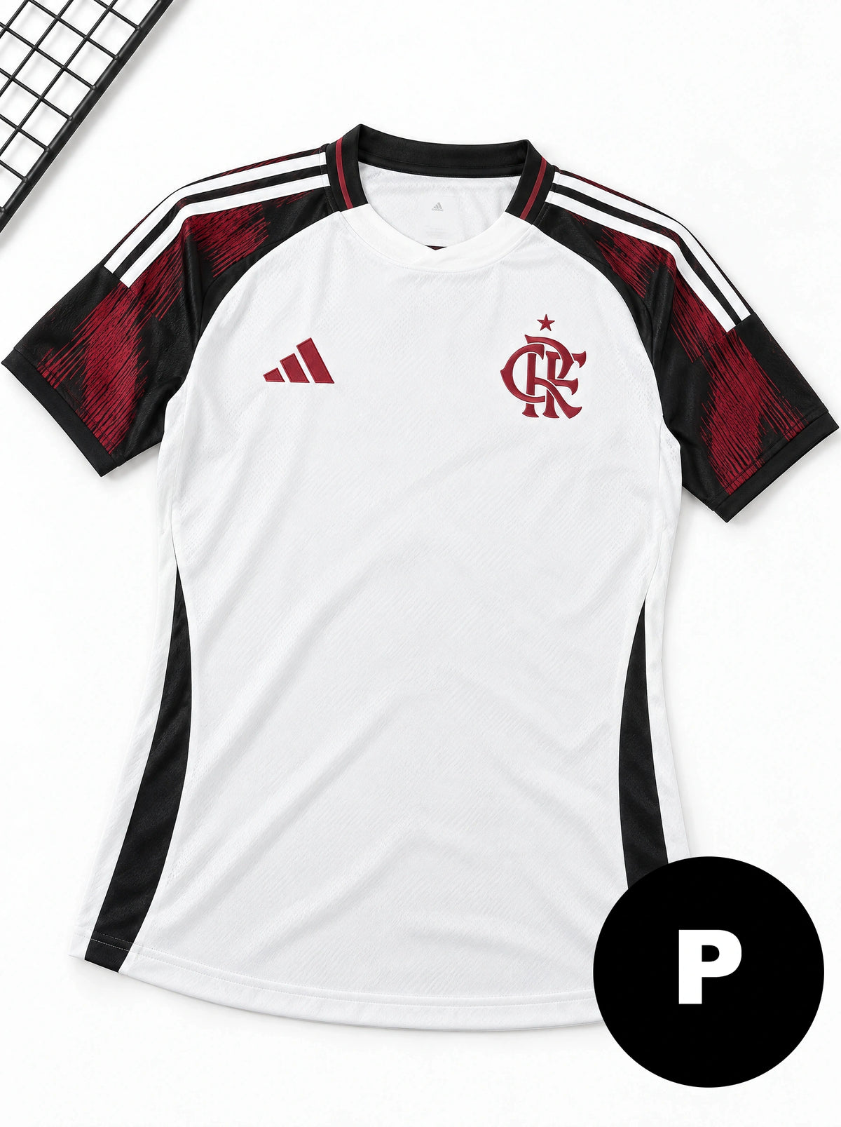 Camisa Flamengo Branca II 2025/26 - Leves Manchas