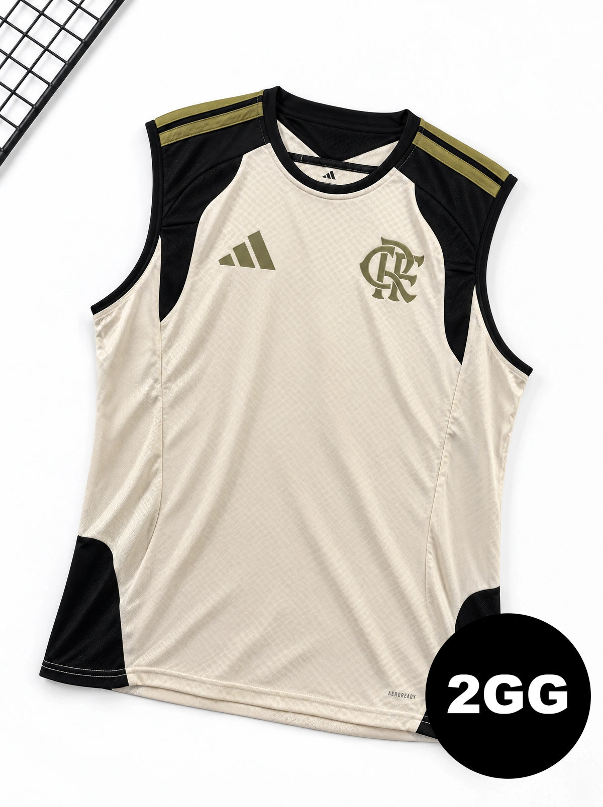 Regata Flamengo 2026/27 Treino Bege