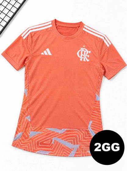 Camisa Flamengo Goleiro Laranja 26/27