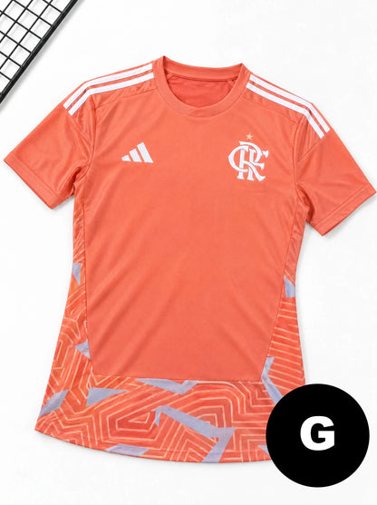 Camisa Flamengo Goleiro Laranja 26/27
