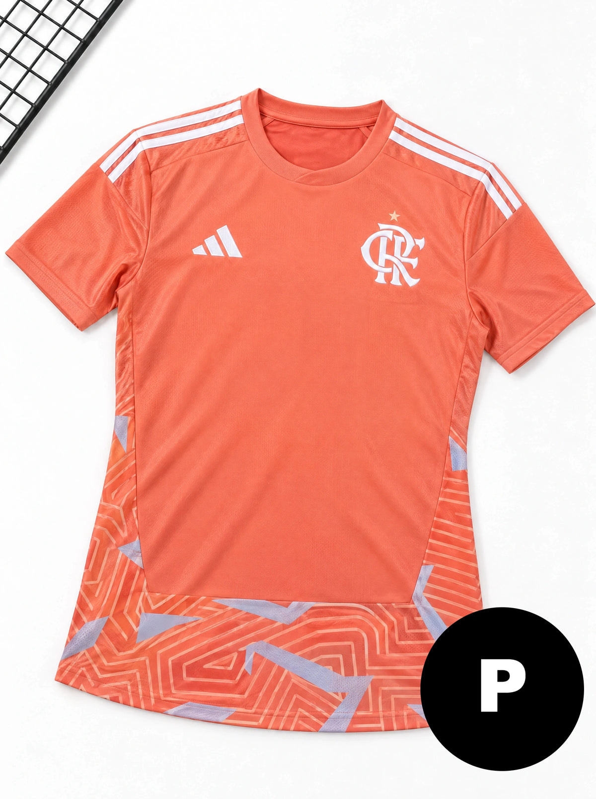 Camisa Flamengo Goleiro Laranja 26/27
