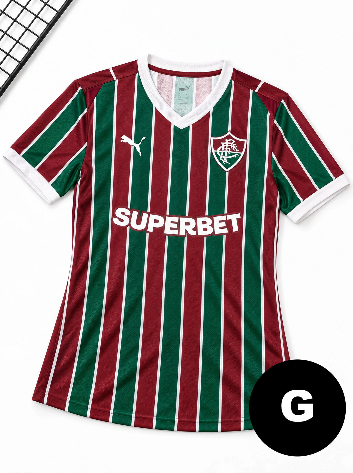 Camisa Feminina Fluminense Listrada I 26/27