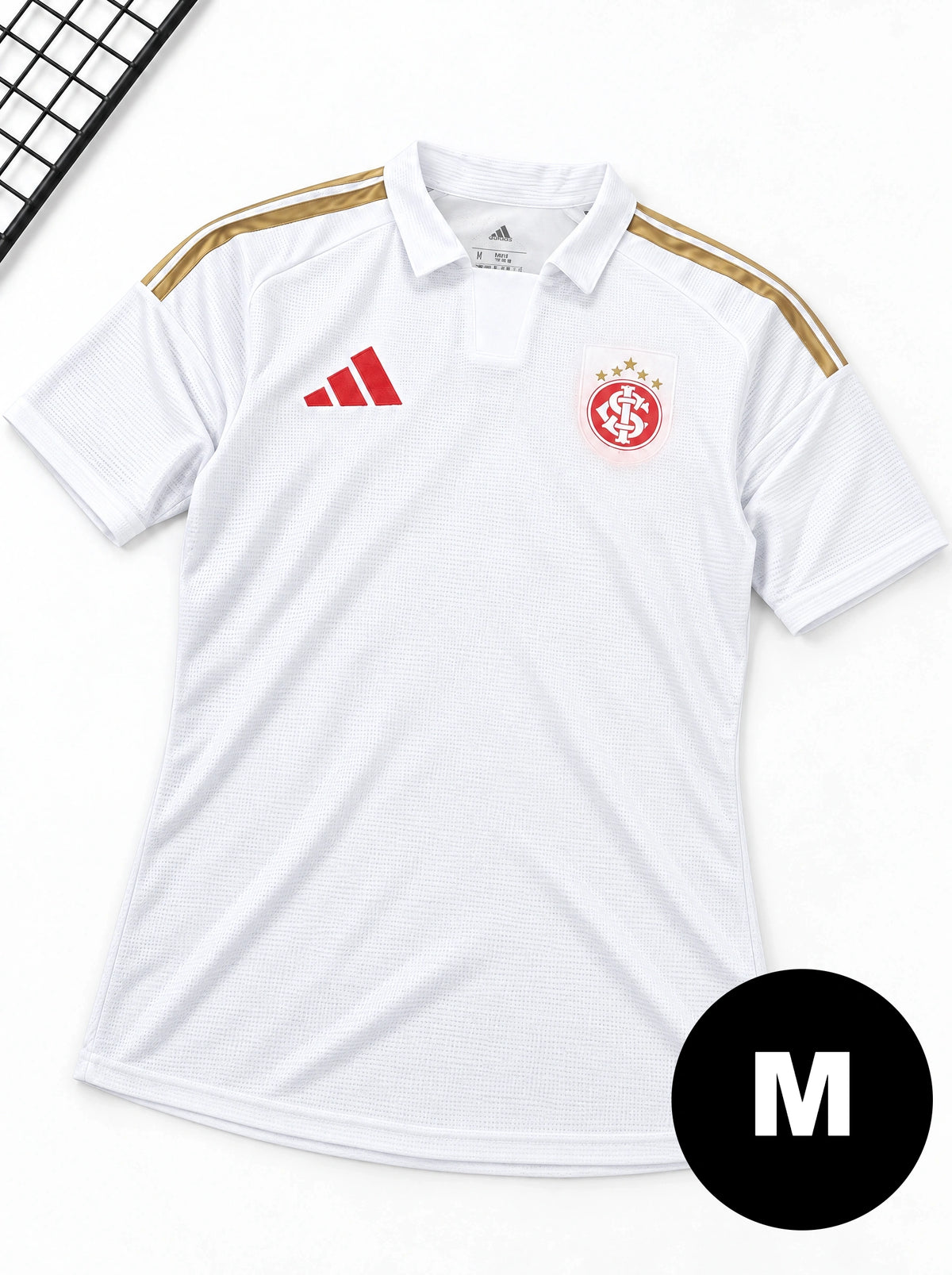 Camisa Internacional Branca II 26/27 - Escudo levemente avermelhado