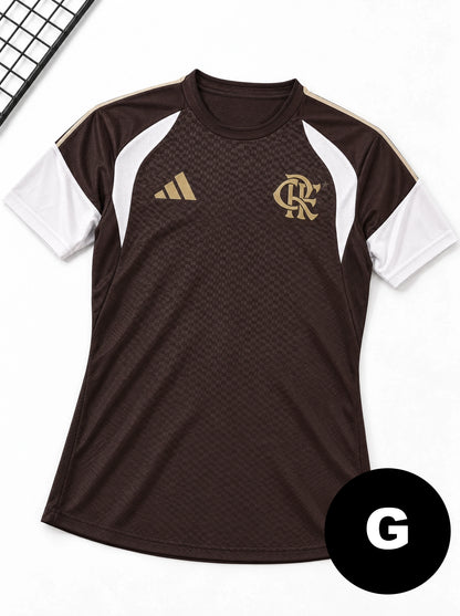Camisa Flamengo Treino Marrom 26/27