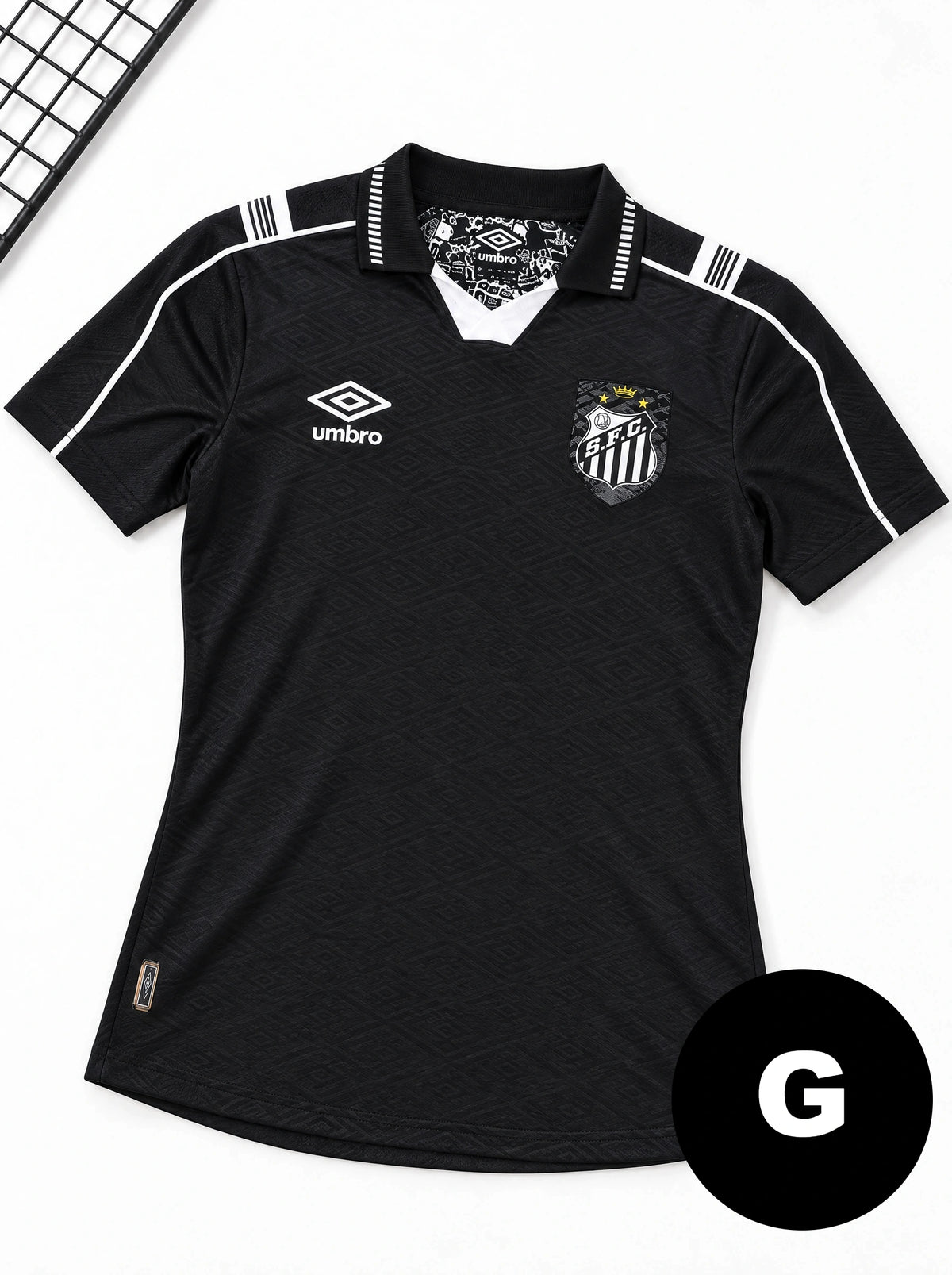 Camisa Jogador Santos Preta II 26/27