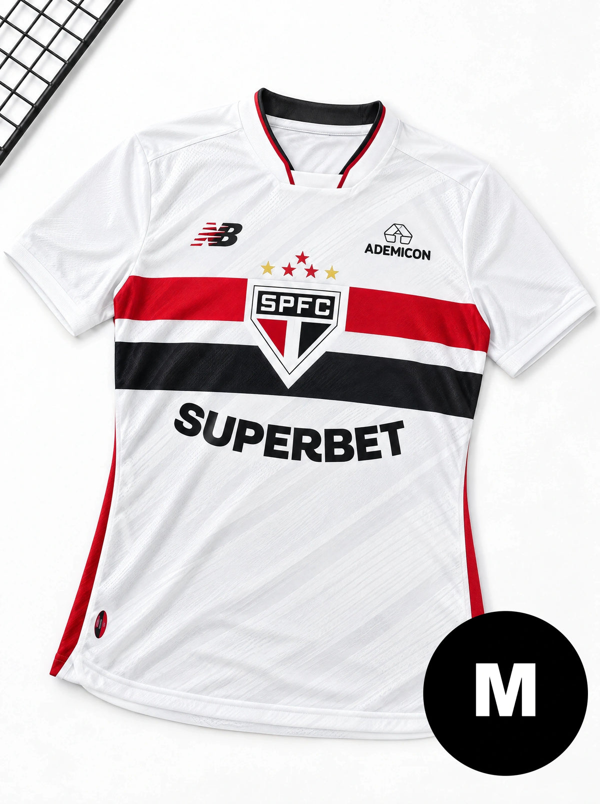 Camisa Jogador São Paulo Branca I 26/27
