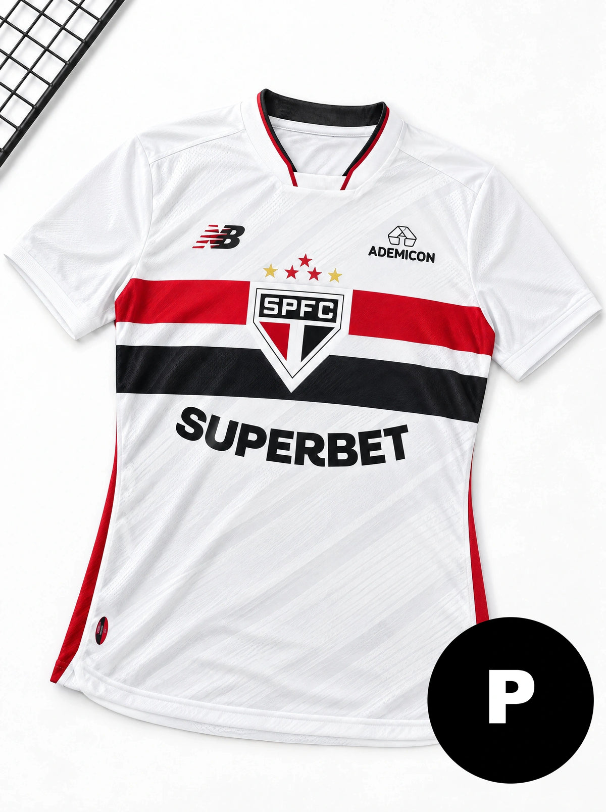 Camisa Jogador São Paulo Branca I 26/27