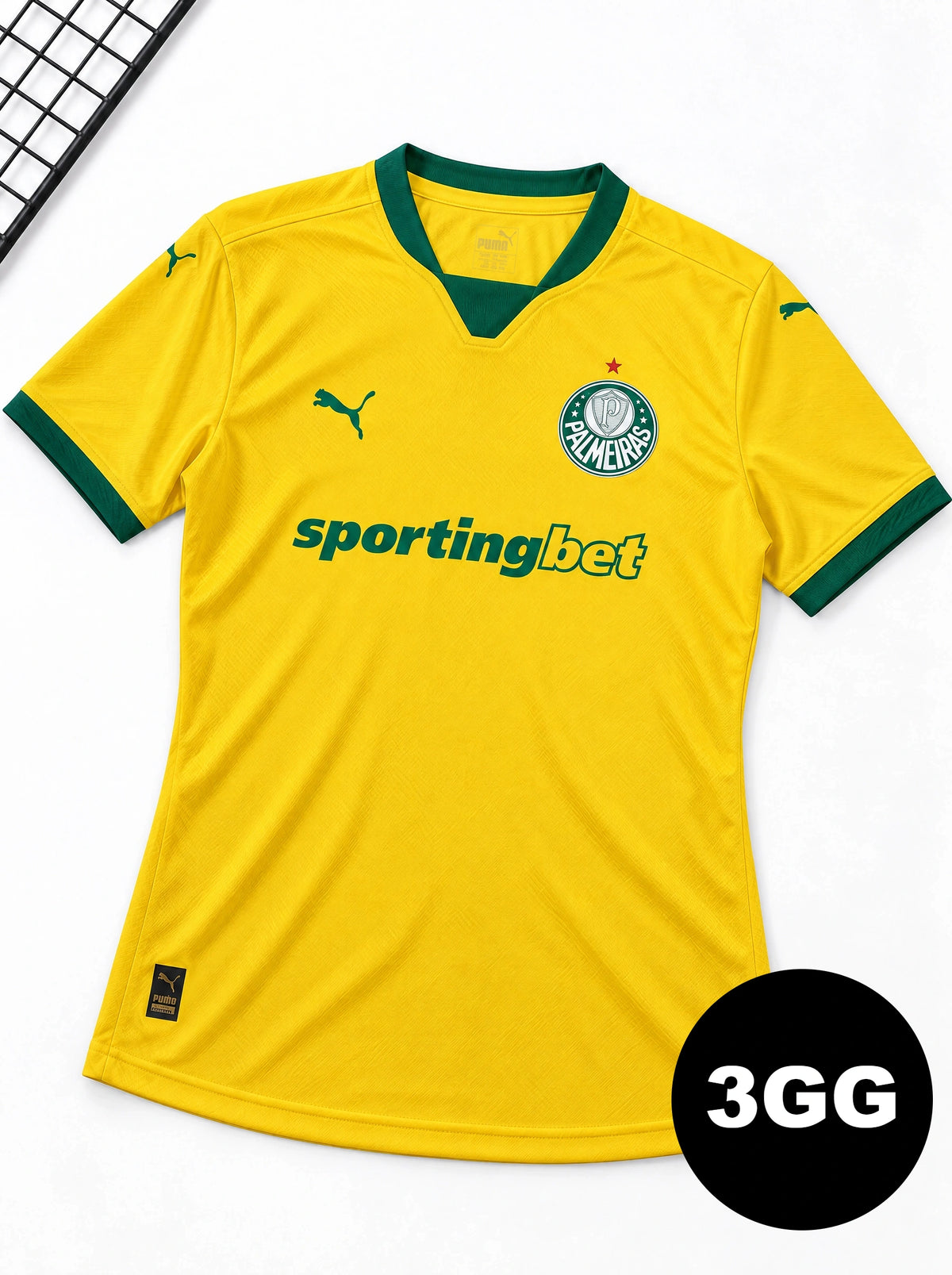 Camisa Palmeiras Amarela III 2025/26