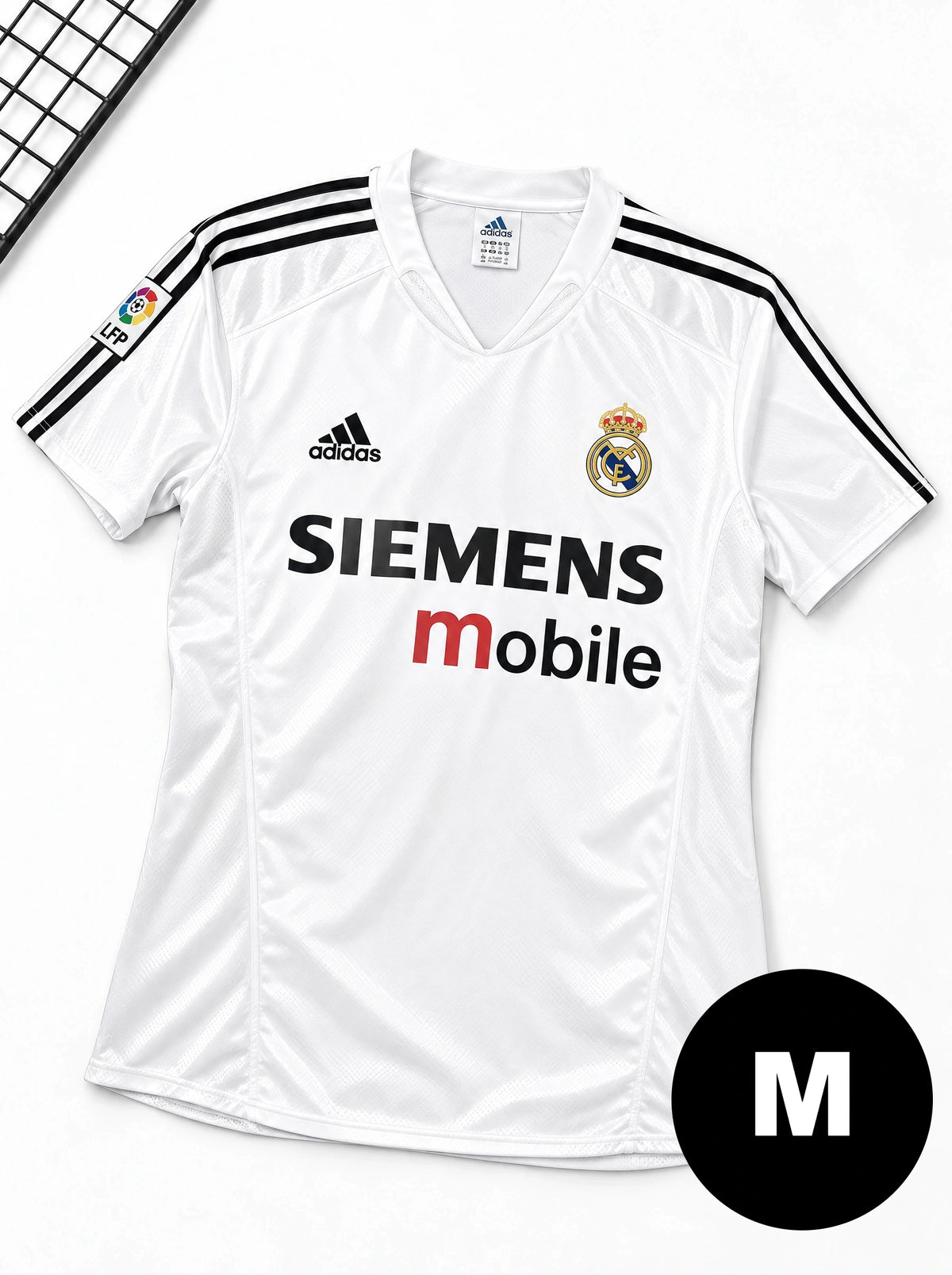 Camisa Retro Real Madrid Branca 2004/05