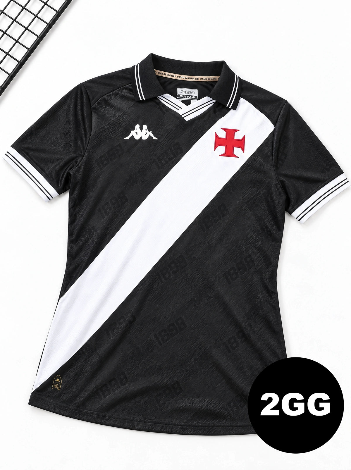 Camisa Vasco I 2025/26 Gola Polo