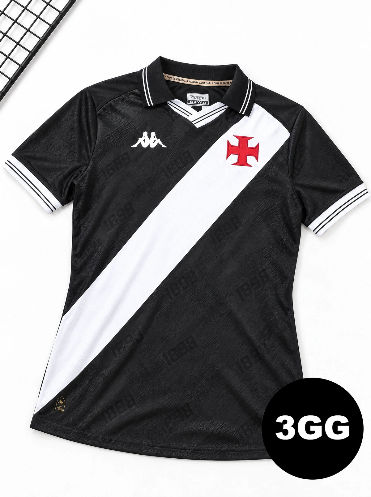 Camisa Vasco I 2025/26 Gola Polo