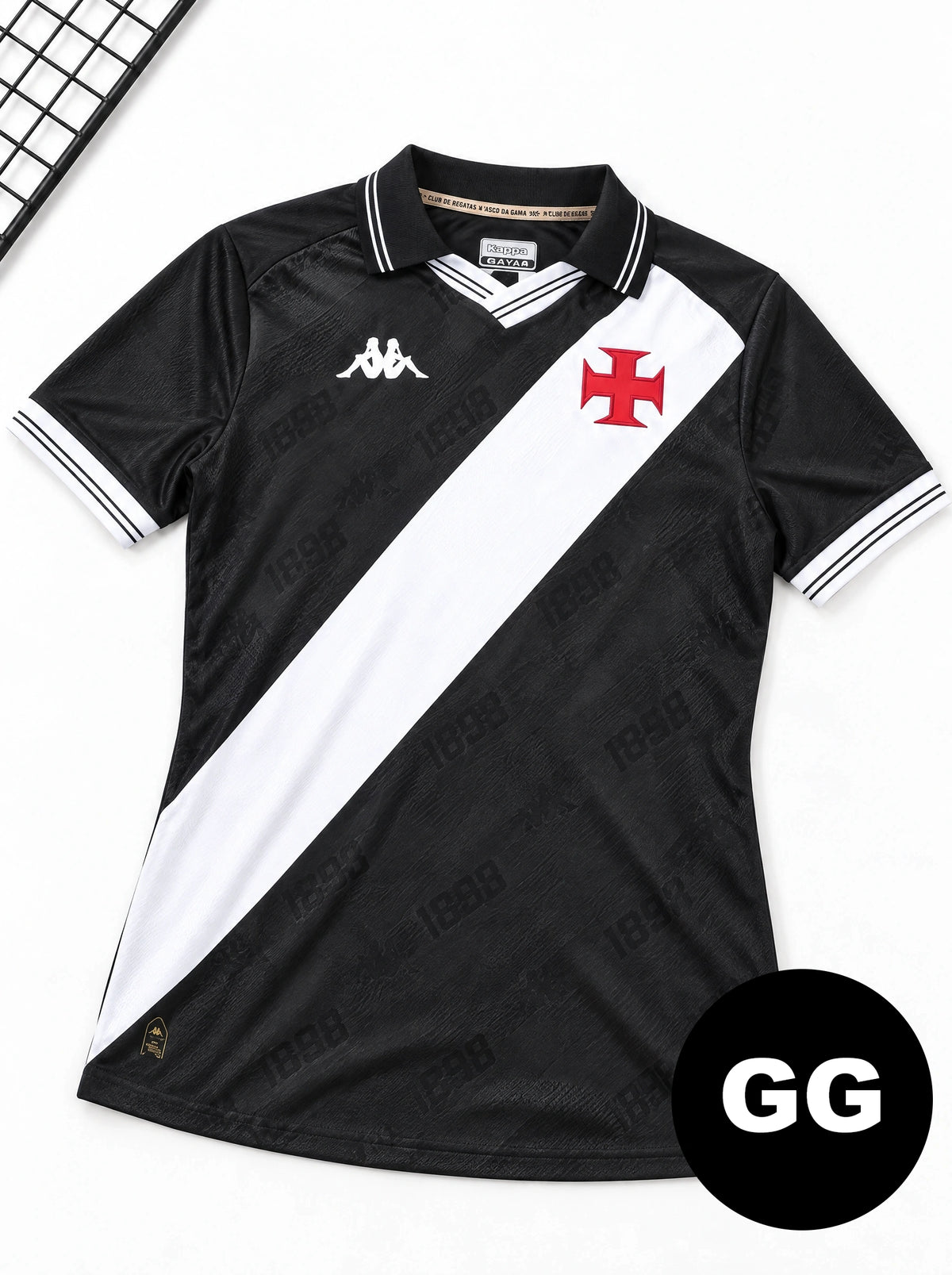Camisa Vasco I 2025/26 Gola Polo