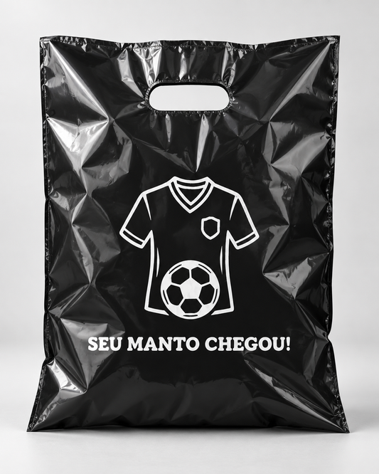 Sacola SEU MANTO CHEGOU [para seu cliente]