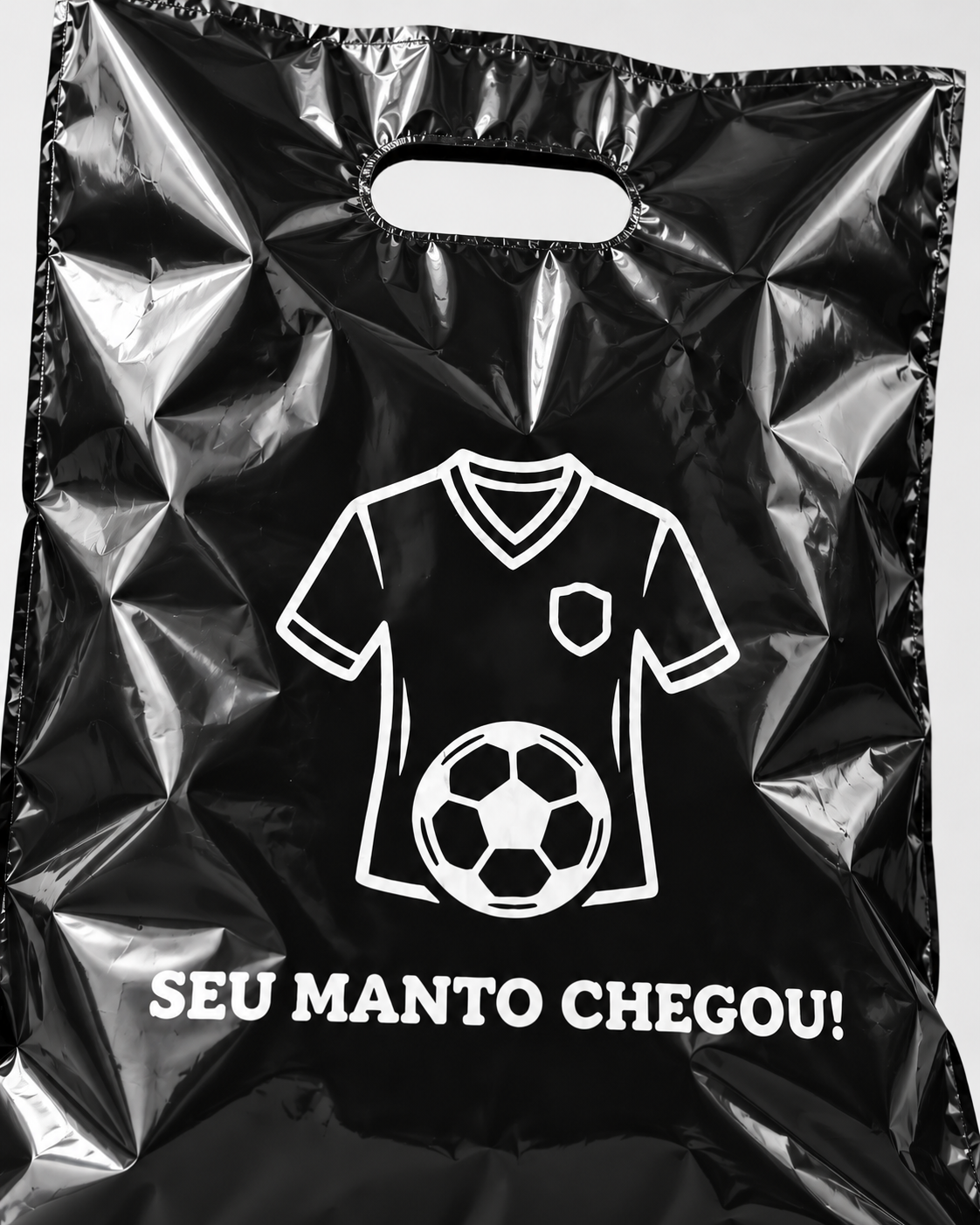 Sacola SEU MANTO CHEGOU [para seu cliente]