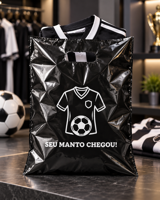 Sacola SEU MANTO CHEGOU [para seu cliente]
