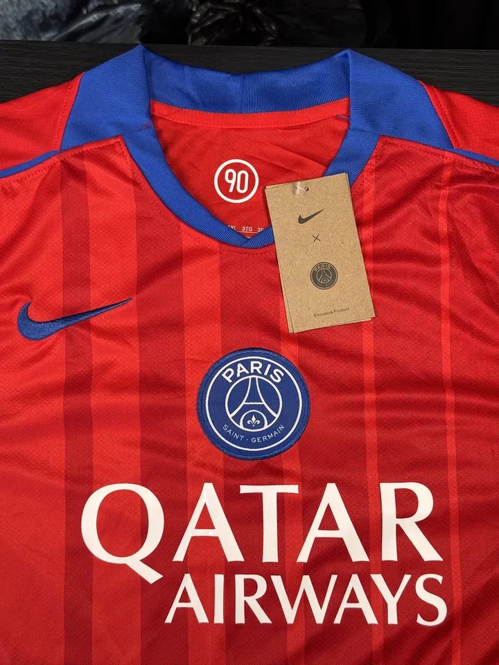 Camisa PSG Vermelha III 25/26