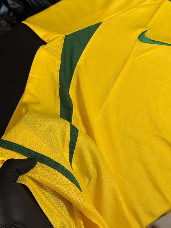 Camisa Retro Seleção Brasil 2002