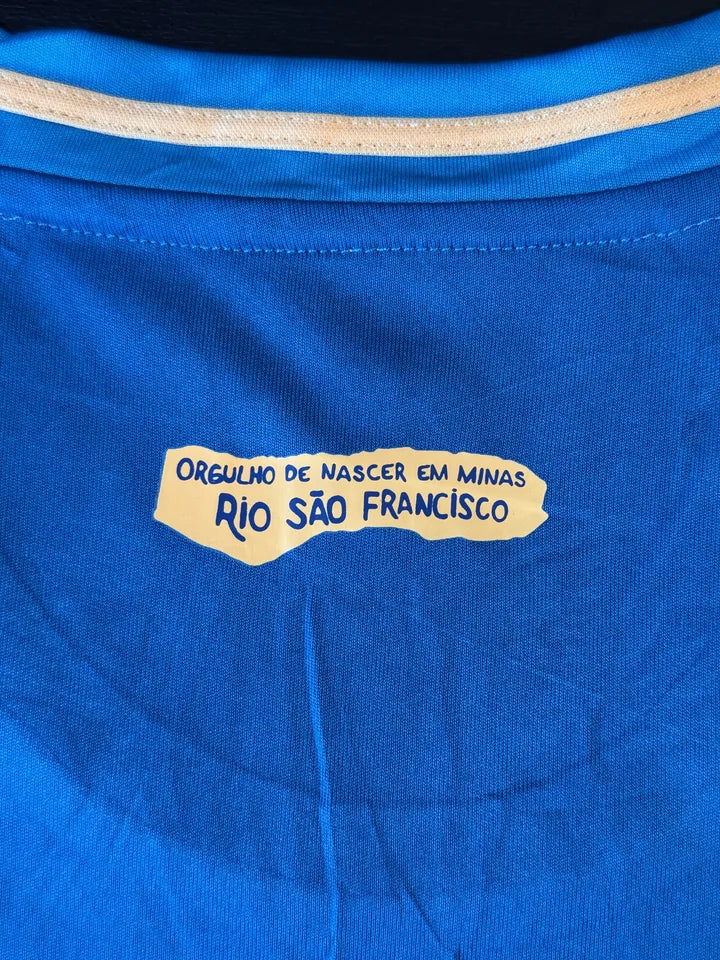 Camisa Cruzeiro Azul e Dourado III 25/26