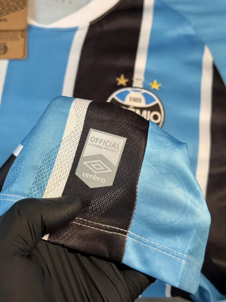 Camisa Manga Longa Grêmio Tricolor I 25/26