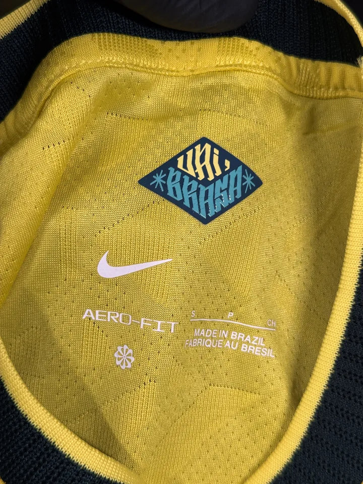 Camisa Jogador Seleção Brasil Amarela I 26/27 - Igual as fotos