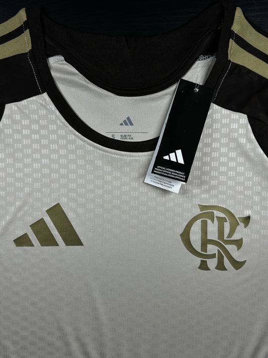 Camisa Flamengo Treino Bege 26/27