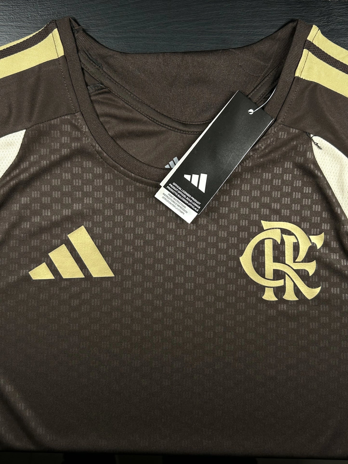 Camisa Flamengo Treino Marrom 26/27