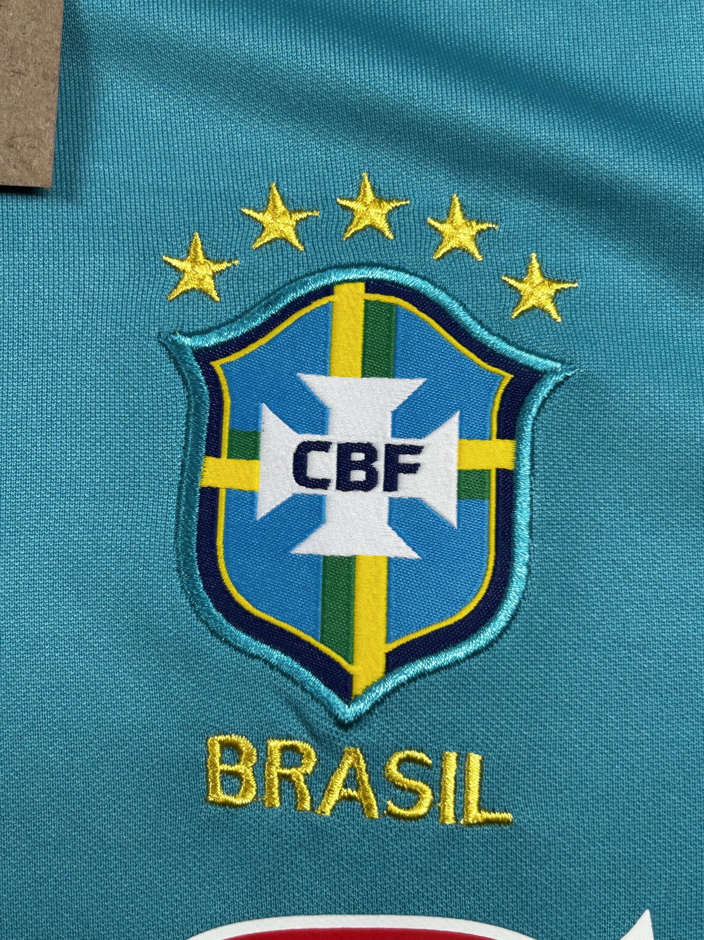 Camisa Seleção Brasil Polo Itaú Verde Claro
