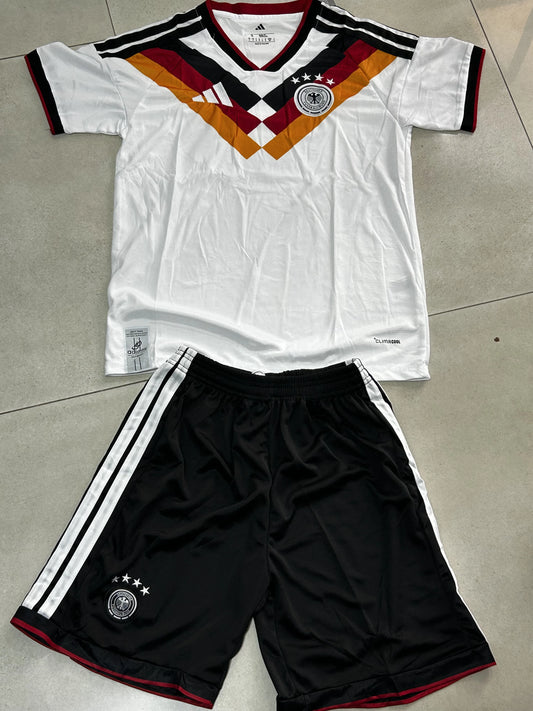 Kit camisa/short Seleção Alemanha Branca I 26/27