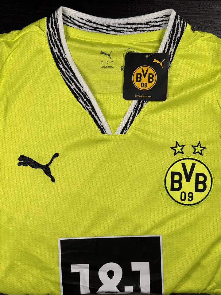 Camisa Borussia Dortmund Verde Limão 25/26
