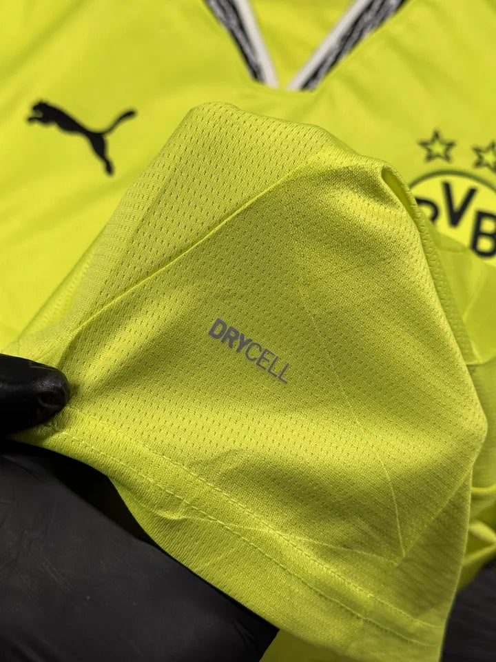 Camisa Borussia Dortmund Verde Limão 25/26