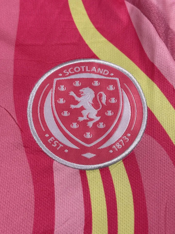 Camisa Seleção Escócia Rosa 25-26
