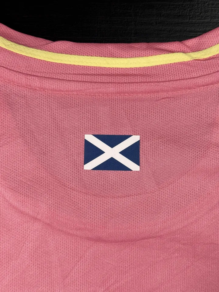 Camisa Seleção Escócia Rosa 25-26