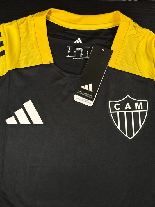 Camisa Atletico Mineiro Treino Preta 25/26