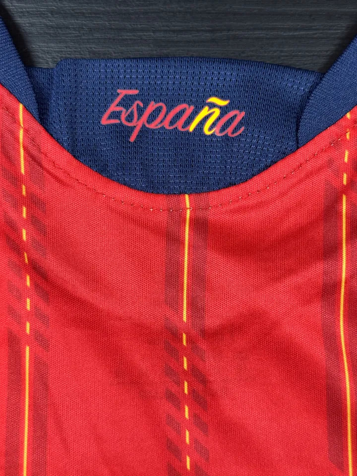 Kit Infantil Seleção Espanha Vermelho I 26/27