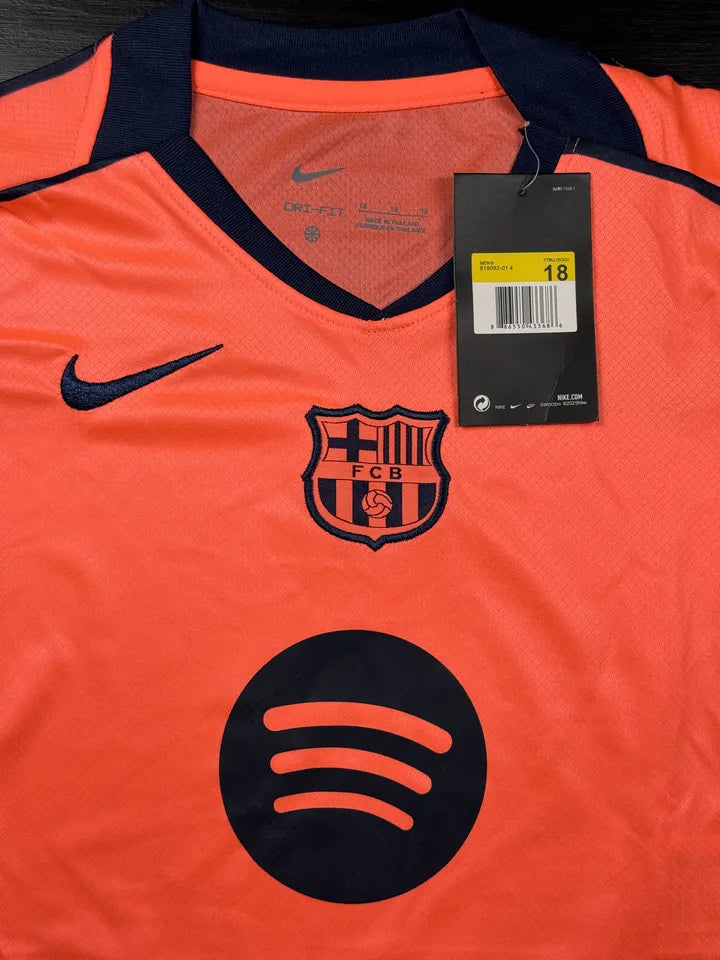 Kit Infantil Barcelona Laranja III 25/26
