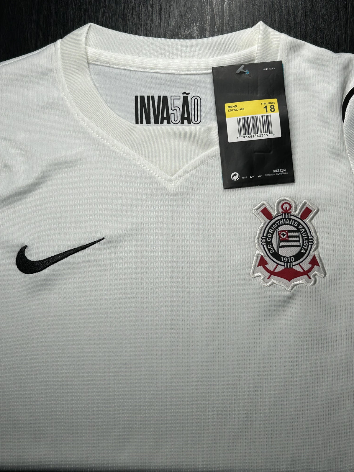 Kit Infantil Corinthians Branco I 26/27