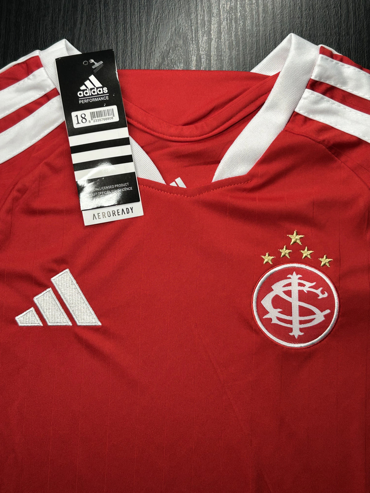 Camisa Infantil Internacional I 26/27 [Logo Diferente]
