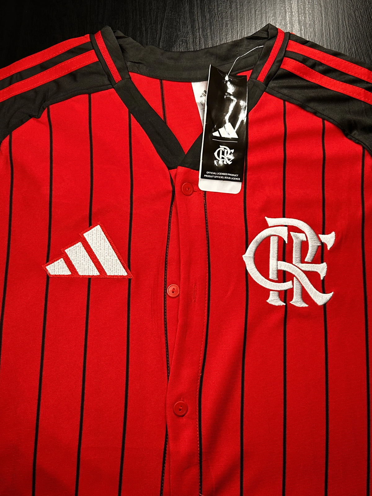 Camisa Baseball Flamengo Vermelha Especial