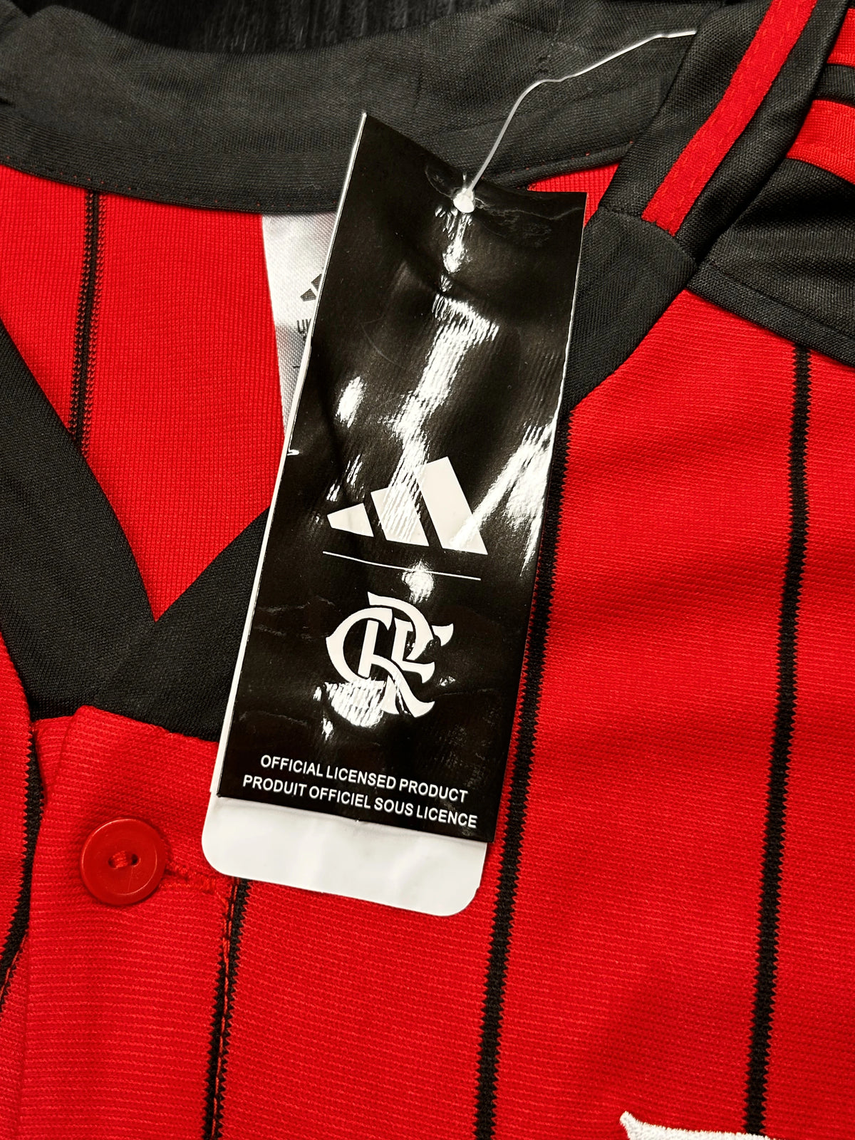Camisa Baseball Flamengo Vermelha Especial