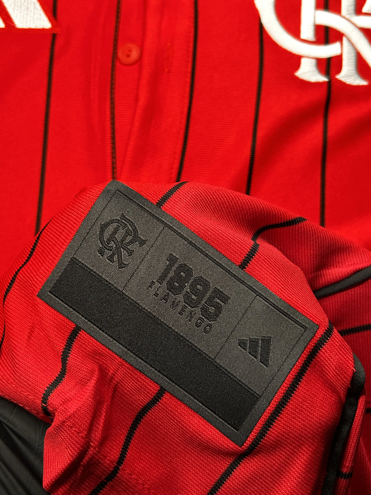 Camisa Baseball Flamengo Vermelha Especial