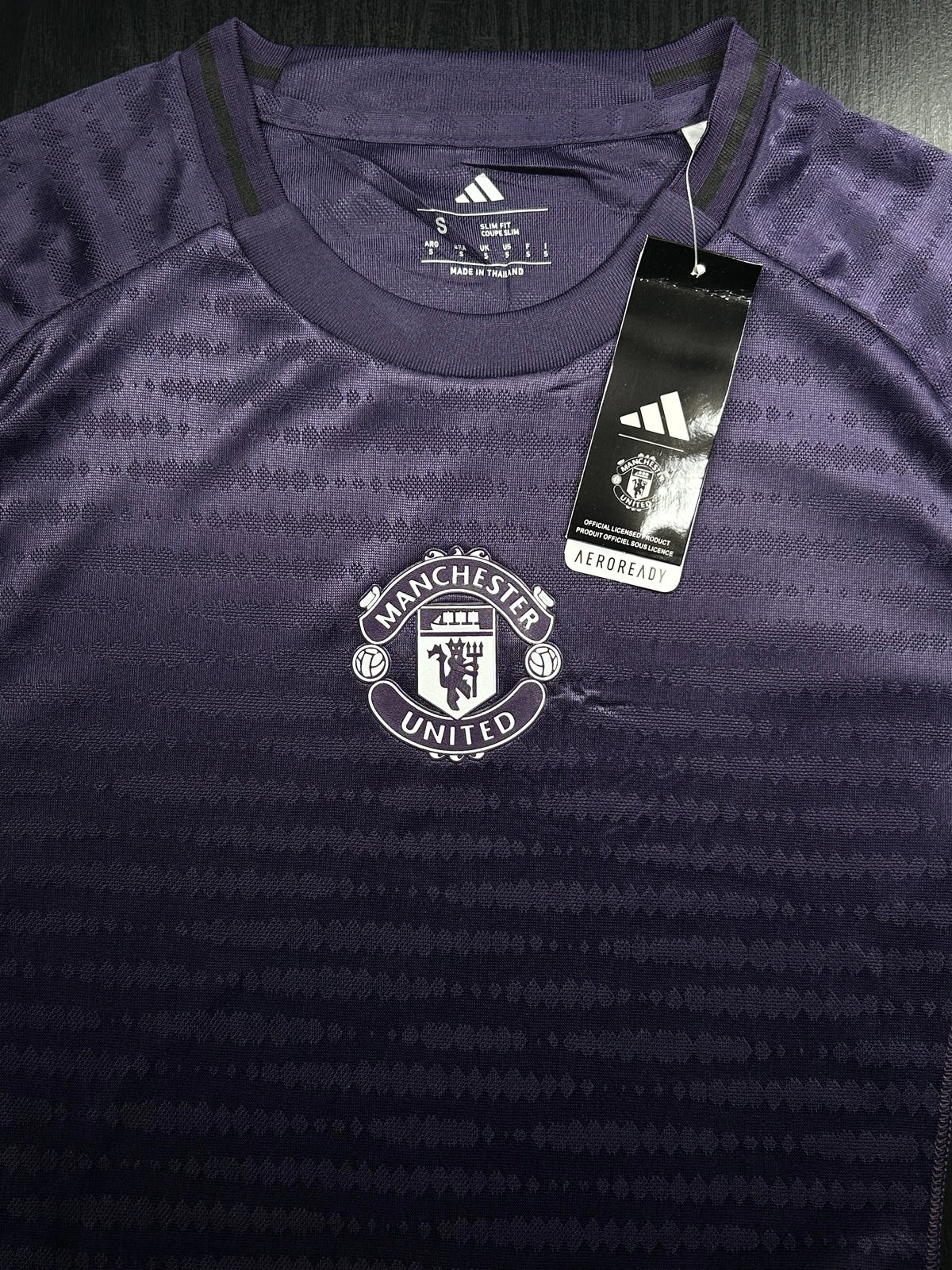 Camisa Manchester United Treino Roxa 25/26