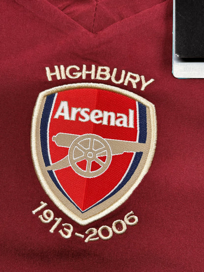 Camisa Retro Arsenal Vinho 2005/06