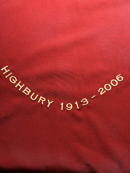 Camisa Retro Arsenal Vinho 2005/06