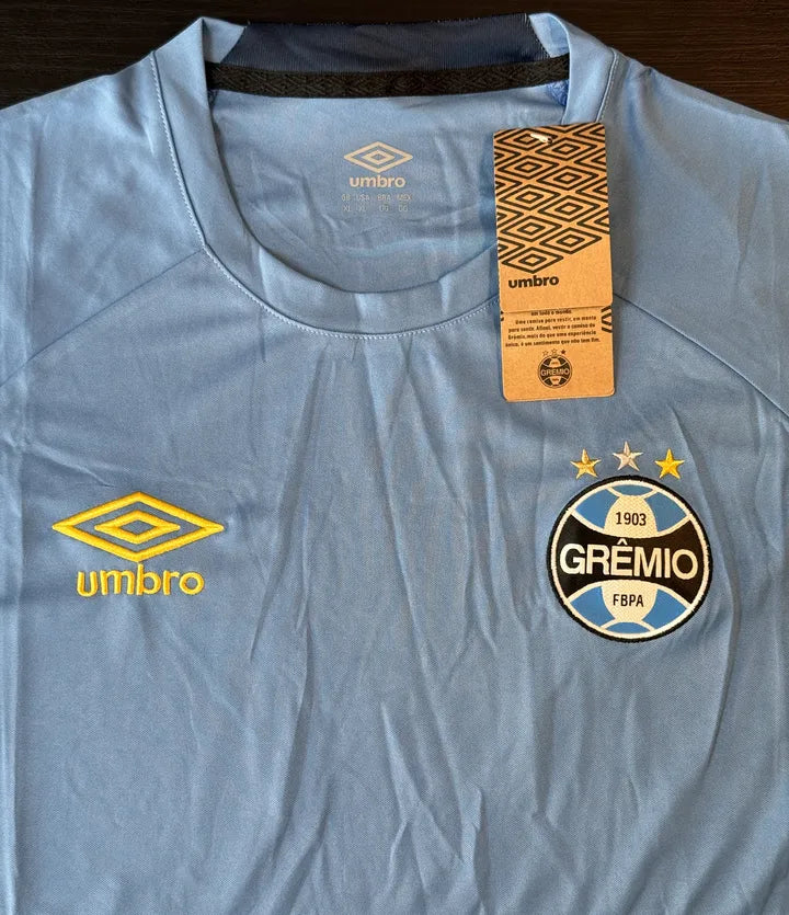 Camisa Grêmio Goleiro Azul Claro 25/26