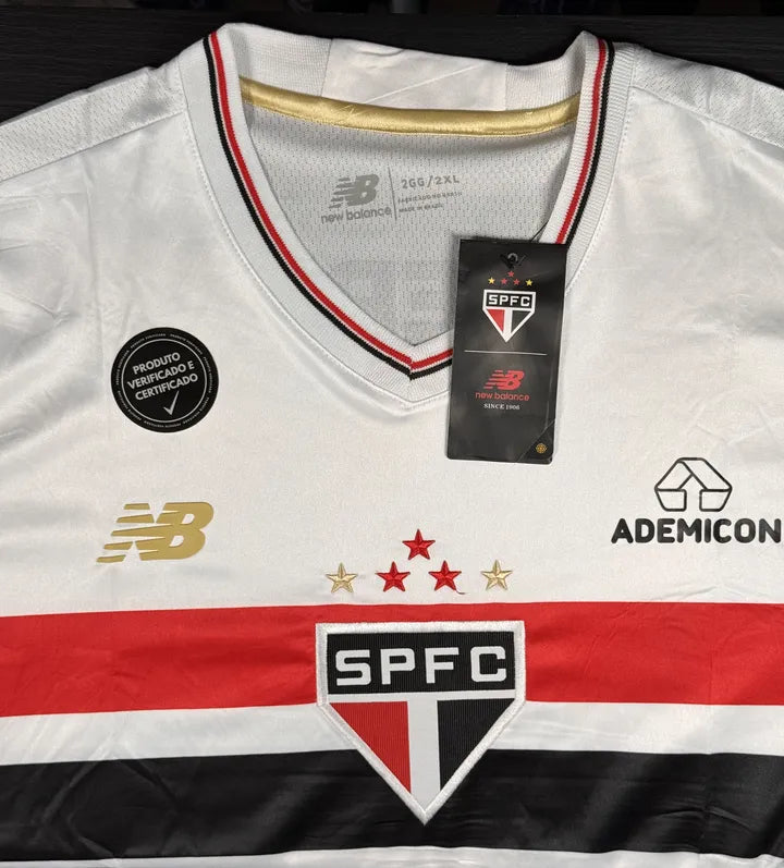 Camisa São Paulo Branca I 25/26