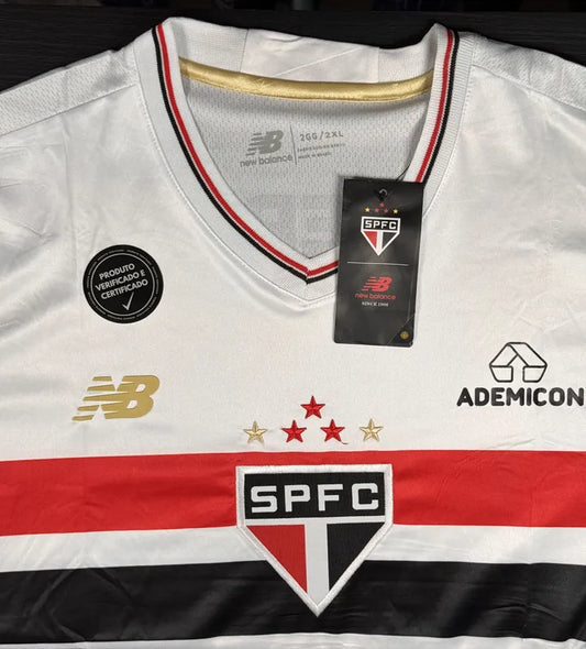 Camisa São Paulo Branca I 25/26