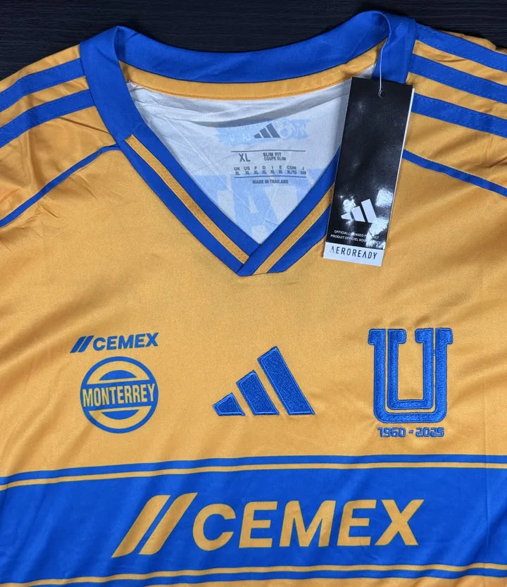Camisa Tigres Amarela 25/26